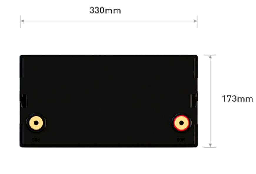 HCG31S(BCI Group 31) Series-36V52/60/65Ah Smart LiFePO4 Lithium Battery - product image 2