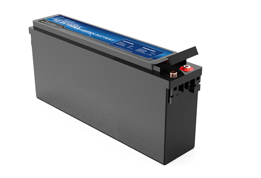 HC507 Series-12V100/125Ah, 24V60Ah Slimline LiFePO4 Lithium Battery - Boundless Battery LiFePO4 Battery