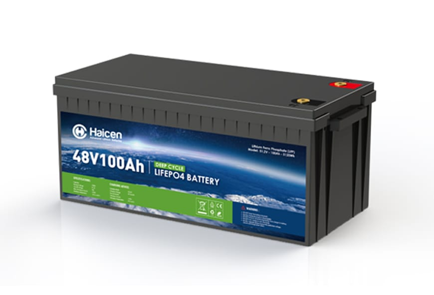 48V100Ah(BCI Group 4D) Deep Cycle Lithium Battery - Boundless Battery LiFePO4 Battery