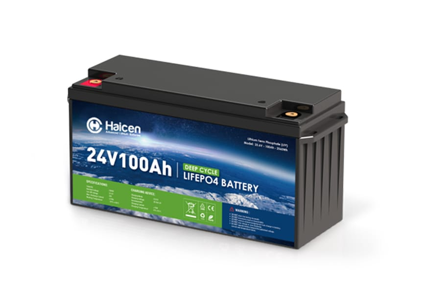 24V100Ah(BCI Group 49) Deep Cycle Lithium Battery - Boundless Battery LiFePO4 Battery