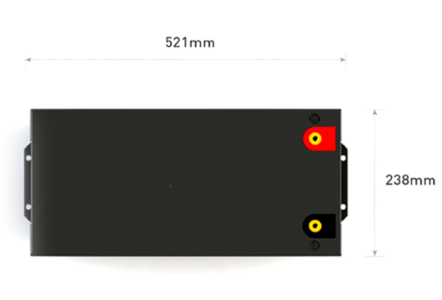 HCG4DS(BCI Group 4D) Series-36V100Ah Smart LiFePO4 Lithium Battery - product image 2