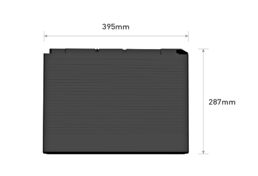 HC395S Series-12V100/135Ah Slimline Smart LiFePO4 Lithium Battery - product image 2