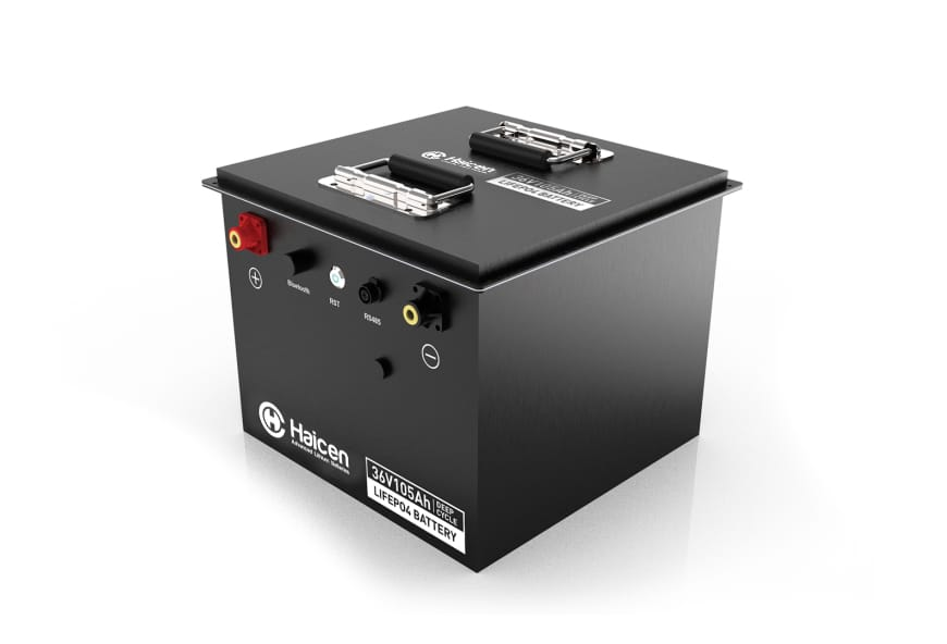 HC36105 Series-36V105Ah Golf Cart LiFePO4 Lithium Battery - Boundless Battery LiFePO4 Battery